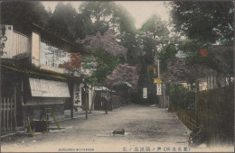 Japan - Specialities: 1900/1950, Stockof Approx. 900 Picture Postcards In Box Wi - Autres