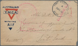 Palestine: 1918/1919, Palestine: 11 Covers From Italian Soldiers Who Were In Act - Palestine