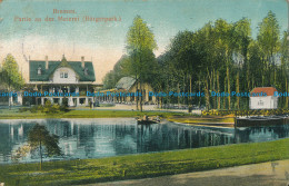 R013888 Bremen. Partie An Der Meierei. Burgerpark. 1913 - Wereld