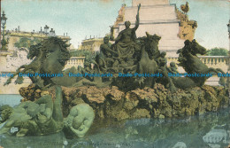 R013642 Bordeaux. Monument Des Girondins. Aqua. B. Hopkins - Wereld