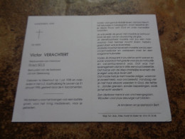 Doodsprentje/Bidprentje  Victor VERACHTERT   Meerhout 1938-1995 Leuven  (Wdr Rosa SELS) - Religione & Esoterismo