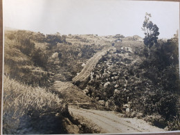 Photo De La Mine René . Charbonnages De YEN-LAP INDOCHINE Plan Incliné Et Voie Reliant Les Travaux - Asia