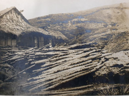 Photo De La Mine René . Charbonnages De YEN-LAP INDOCHINE Maison De La Mine . - Asie