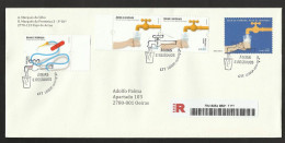 Portugal Environment Économiser Eau FDC Recommandée Sur PAP 2011 Portugal Save Water R FDC On Stationary - Postal Stationery