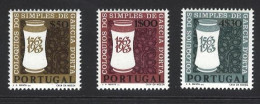 Portugal Stamps 1964 "Bocage" Condition MNH OG #925-927 - Neufs