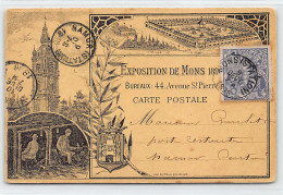 Belgique - Exposition De Mons 1896 (Hainaut) Carte Postale Précurseur - Mineur - Imp. Pieters - Mons