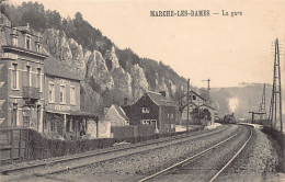 Belgique - MARCHE-LES-DAMES (Namur) La Gare - Hôtel - Other & Unclassified