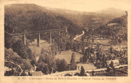 P-24-Mi-Is-1055 : VIADUC DE VENDES. ROUTE DE BORT A MAURIAC - Autres & Non Classés