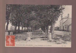 CPA - 89 - Brienon-sur-Armançon - Les Promenades Vers La Poterne - Circulée - Brienon Sur Armancon