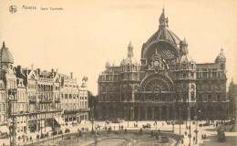 Belgium Postcard Antwerp Gare Centrale - Antwerpen