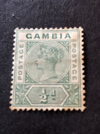 GAMBIA  SG 37  ½d Green  MH* - Gambie (...-1964)