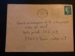 LETTRE TP M DE CHEFFER 0,30 OBL.MEC.26-6 1974 78 SARTROUVILLE + TRI INDEXATION BARRES JAUNES Marque à Sec 28 - 1961-....