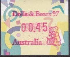 AUSTRALIA 1997 FRAMA  "DOLLS & BEARS 97" Mint - Automatenmarken [ATM]