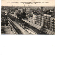 94 VINCENNES Vue De L'avenue Aubert Et De La Ligne De Chemin De Fer - Vincennes