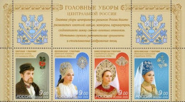 2009 1582 Russia Headdresses MNH - Nuevos
