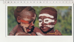 Carte Double Souple " Agir Ici " Format 21x10 Cm Les Meilleurs Amis Ethiopie Enfants ( Fisher Beckwith Estall ) - Ethiopia