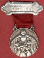 ** MEDAILLE  OEUVRE  Des  PUPILLES ** - Bomberos