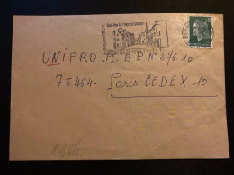 LETTRE TP M DE CHEFFER 0,30 OBL.MEC. VARIETE 1-7 1974 95 ARGENTEUIL PPAL + TRI INDEXATION BARRES JAUNES Marque à Sec 21 - 1961-....