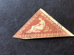CAPE OF GOOD HOPE   1d Brick Red - Cabo De Buena Esperanza (1853-1904)