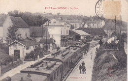 89 PONT SUR YONNE GARE TRAIN - Pont Sur Yonne