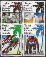 1988 Turks And Caicos Olympic Games 4v. MNH SG. N. 925/28 - Andere & Zonder Classificatie