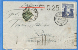 Allemagne Reich 1939 - Lettre Avec Censure De Frankfurt Aux Italy - G32880 - Lettres & Documents