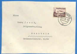 Allemagne Reich 1938 - Lettre De Mannheim - G32868 - Lettres & Documents