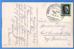 Allemagne Reich 1937 - Carte Postale De Schneefernerhaus - G32839 - Briefe U. Dokumente