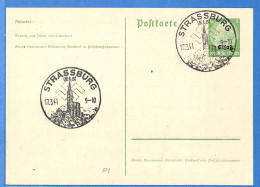 Allemagne Reich 1941 - Entier De Strassburg - G32815 - Briefe U. Dokumente