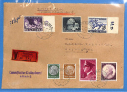 Allemagne Reich 1942 - Lettre Versicherter De Stuttgart - G32790 - Briefe U. Dokumente