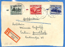 Allemagne Reich 1939 - Seulement Le Recto D'une Lettre Einschreiben De Flintbeck - G32798 - Briefe U. Dokumente