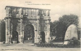 Italy Postcard Rome Constantine Arch - Altri Monumenti, Edifici