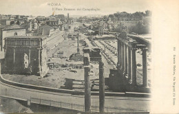 Italy Postcard Rome Roman Forum - Andere Monumenten & Gebouwen