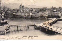 SUISSE GE GENÈVE Pont Des Bergues - Genève