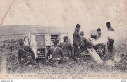 MILITARIA  Armée Française En Manœuvres  .....Pièce De 75 - Manovre