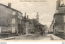 D51  SAINTE MÉNEHOULD  L'HÔPITAL ET LA RUE FLORION .......... - Sainte-Menehould