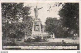 NOUVELLE CALÉDONIE  NOUMÉA  EN 1900 Jardin Public Amiral Olry - Nouvelle Calédonie