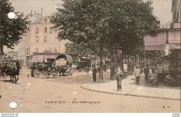 D75  PARIS XIX ème Rue D'Allemagne - Paris (19)
