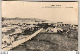 D64  HENDAYE PLAGE  Vue Générale - Hendaye