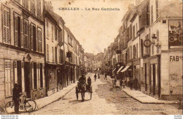 D77  CHELLES  La Rue Gambetta - Chelles