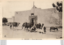 TUNISIE  SOUSSE  Porte Bab-el-Arbi - Tunisia