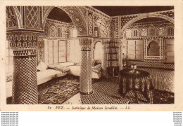 MAROC FEZ  Intérieur De Maison Israêlite - Fez (Fès)