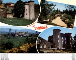 D07  ENVIRONS DE VERNOUX  Château De Colland, Villard Et Vues De Silhac ..... - Autres & Non Classés