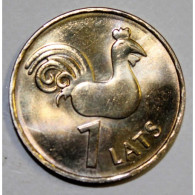 LETTONIE - KM 65 - 1 LATS 2005 - COQ - SPL - Latvia