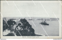 Ab761 Cartolina Malta Entrance Grand Harbor - Autres & Non Classés