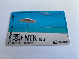 1:004 - Norway Telenor NTK 15 Year - Noruega