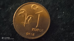 TÜRKİYE -2018    1     KURUŞ       XF- - Turkey