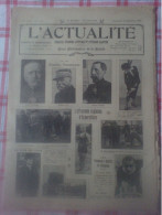 L'Actualité Sport Alice Pezet Natation Léon Georget Cycle Roi Espagne Ethel & Ours Auto Avion Trams Berlin Hopital Boat - 1900 - 1949