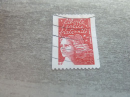 Marianne De Luquet - Sans Valeur - Yt 3418 (b) - Rouge - Oblitéré - Année 2001 - - Used Stamps