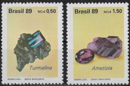 BRESIL - PIERRES PRECIEUSES - N° 1927 ET 1928 - NEUF** MNH - Mineralien